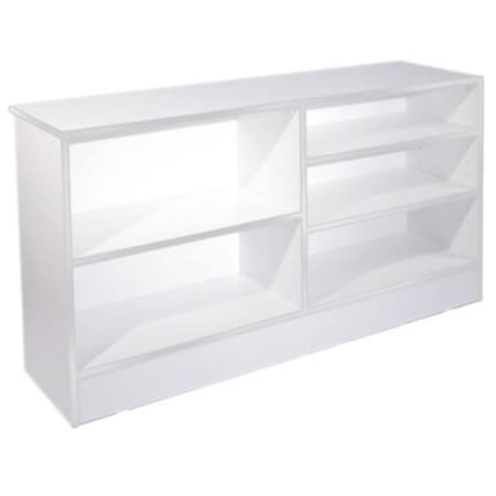 Amko 48 in. Wrap Counter, White CW4-W